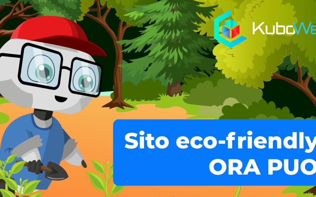 Sito eco-friendly? ORA PUOI!
